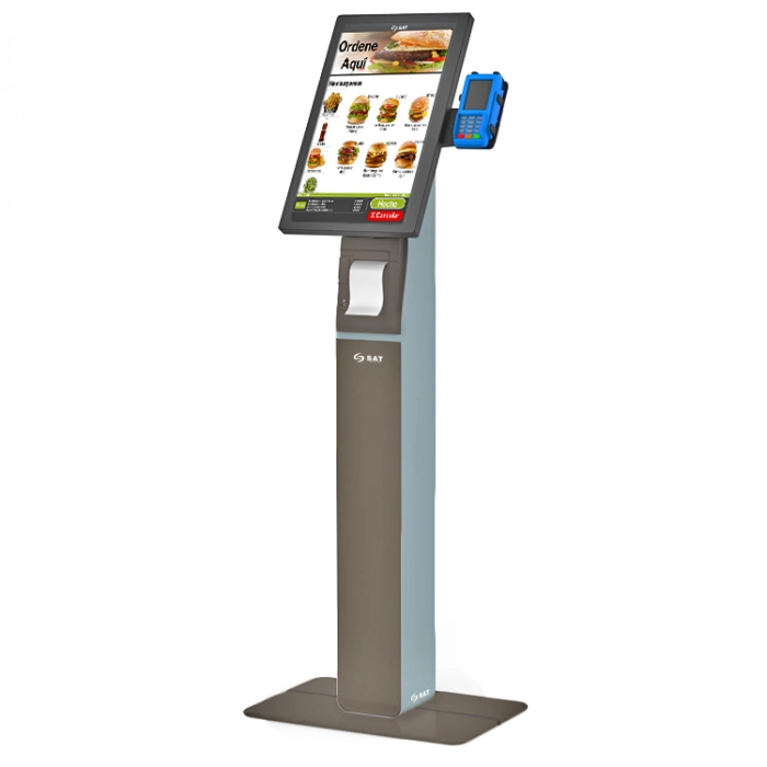 Pedestal para kiosco SAT KST2