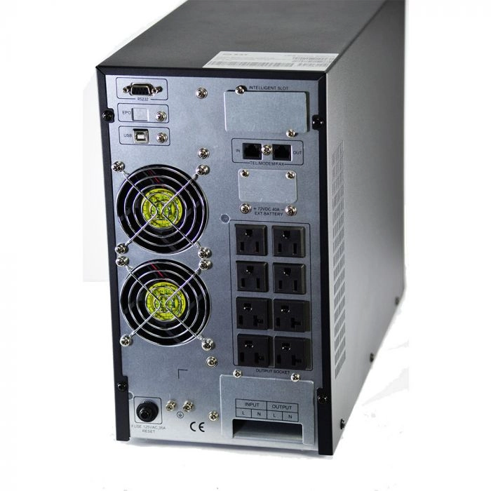 UPS Online Monofásica UOL3000LCD 3KVA 2700W